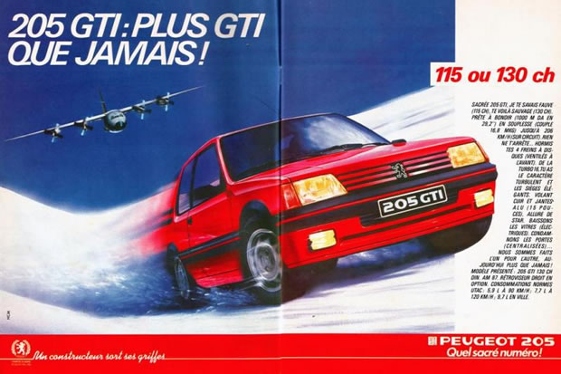 205 GTI époque